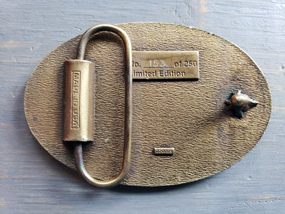 80 years Wyodak Resources mine belt buckle