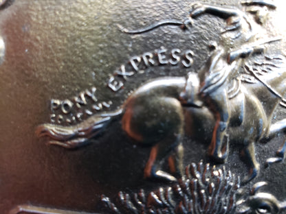Wells Fargo Pony Express belt buckle