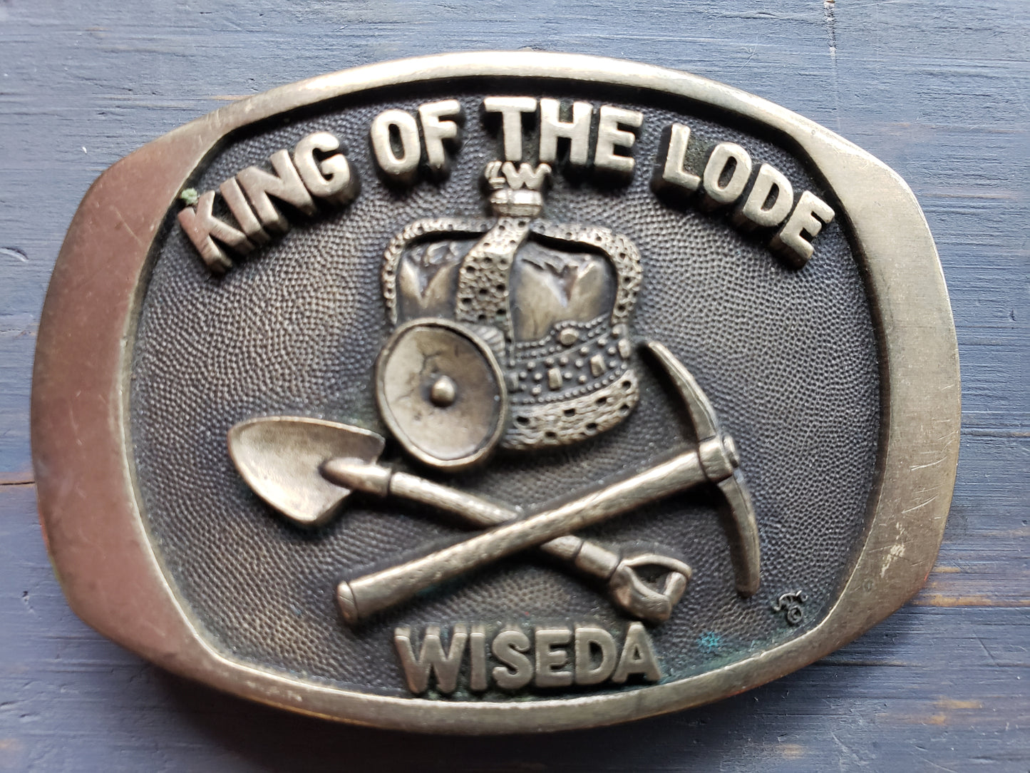 WISEDA King of the Lode belt buckle