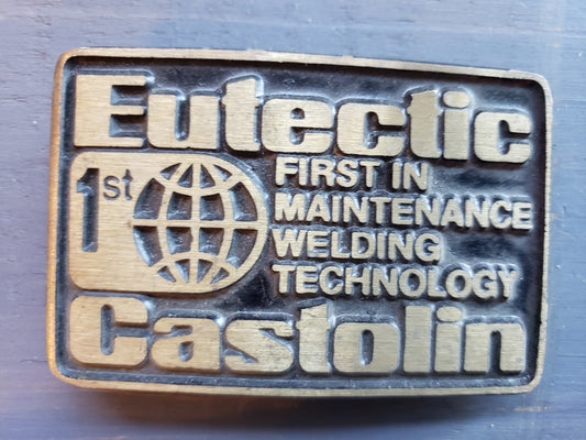 Eutectic Castolin Welding belt buckle