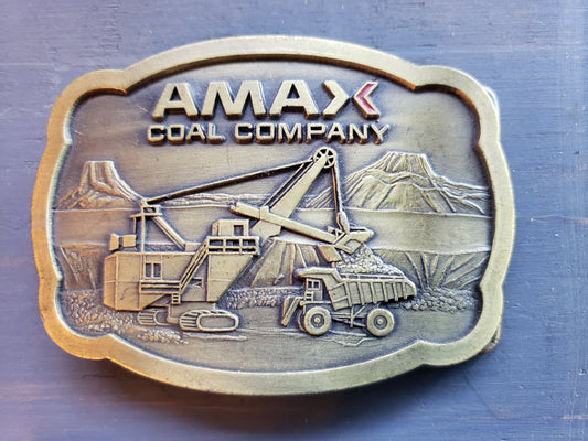 AMAX Coal Company belt buckle