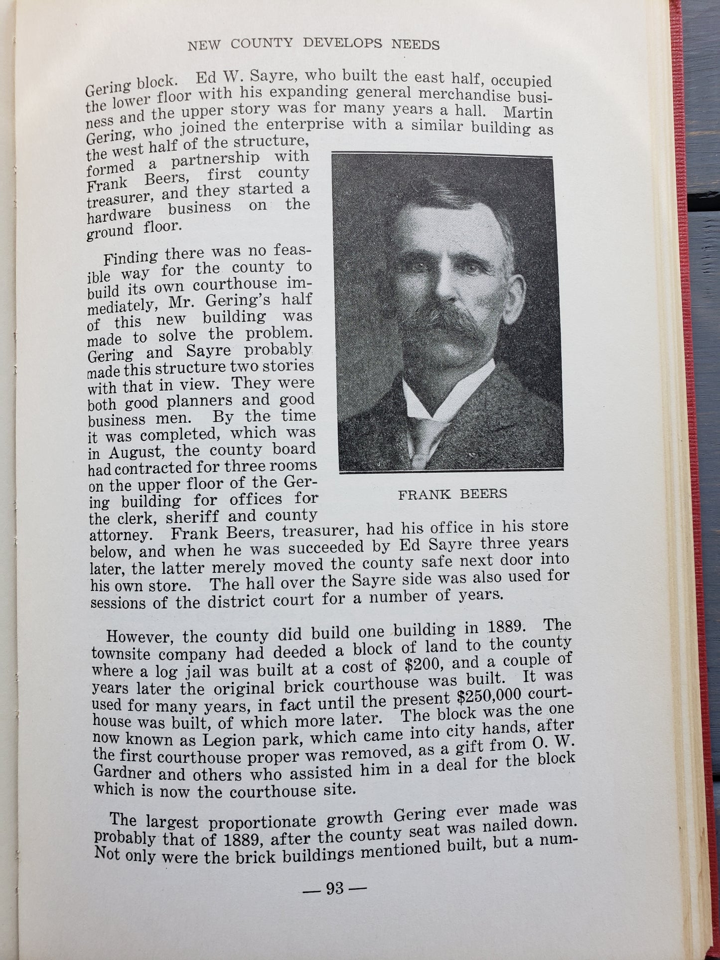 Fifty Years of Yesterdays by A.B. Wood (Nebraska History)