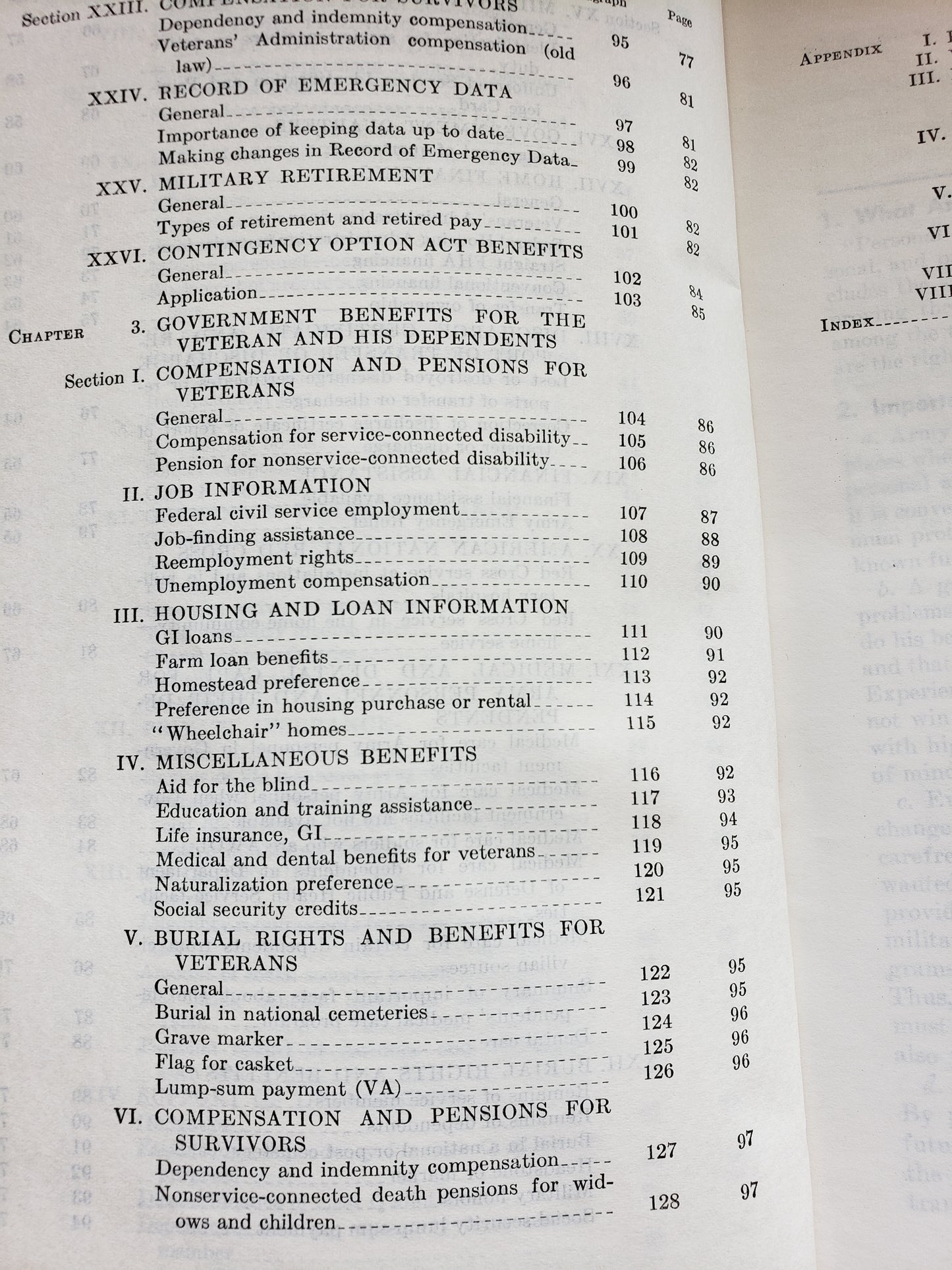 The ARMY Personal Affairs Handbook (1961)