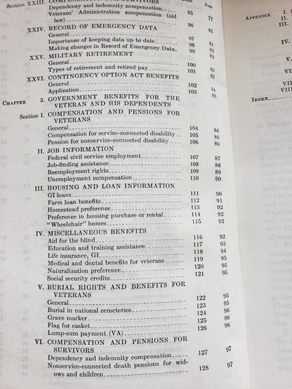 The ARMY Personal Affairs Handbook (1961)