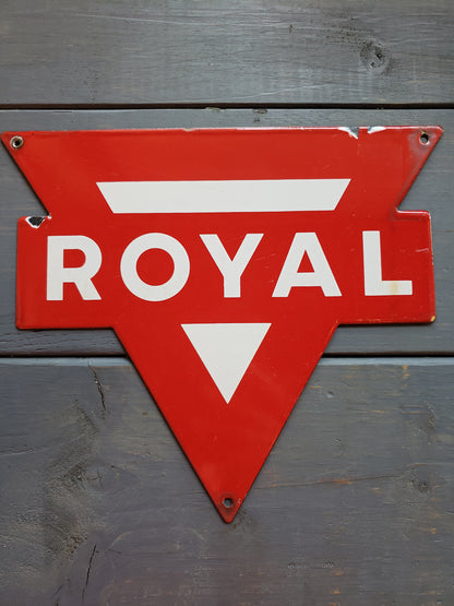 Original ROYAL gas pump plate