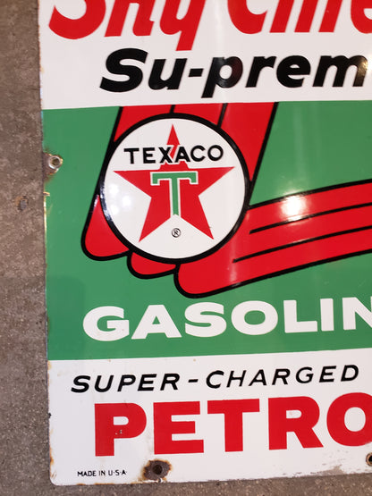 Sky Chief Su-preme Gas Pump Plate