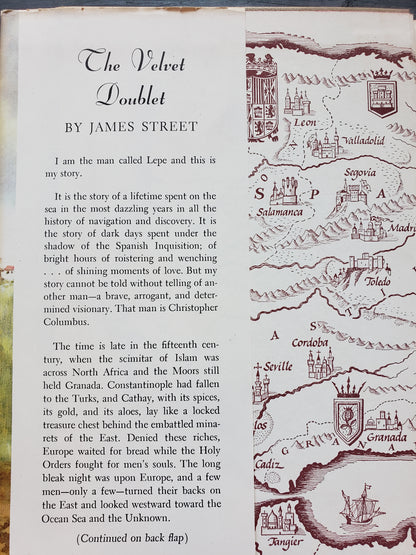 The Velvet Doublet by James Street (1953)