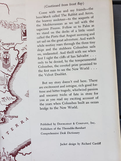 The Velvet Doublet by James Street (1953)