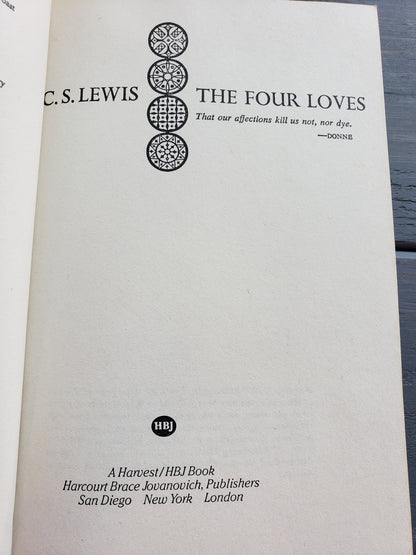 C.S. Lewis, The Four Loves