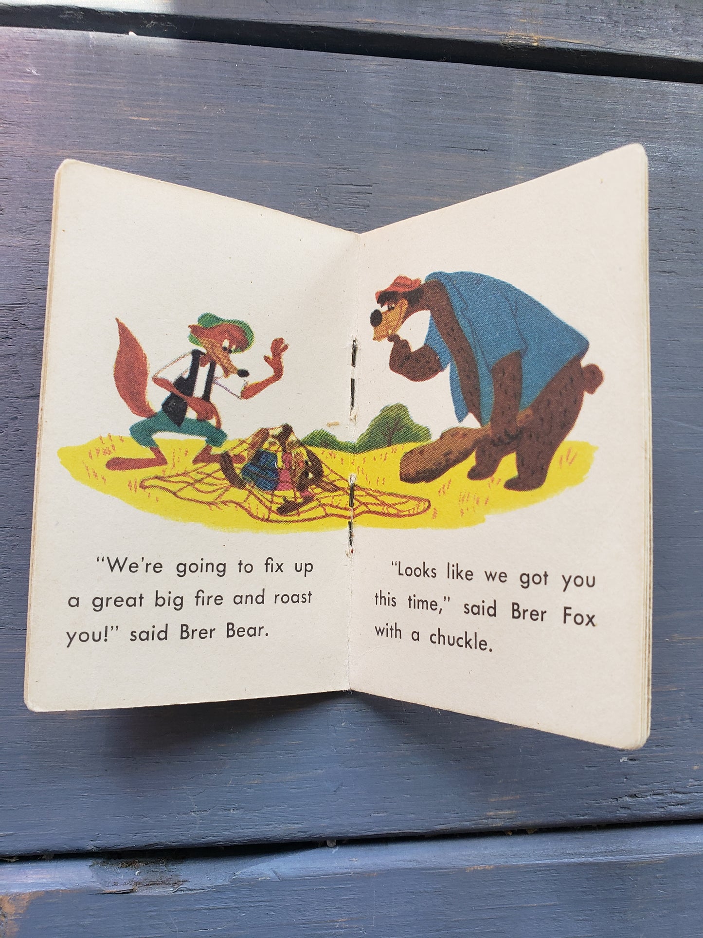 Brer Rabbit Plays a Trick mini book