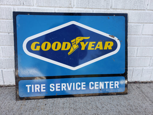 Goodyear Tire Service Center Double Sided Sign