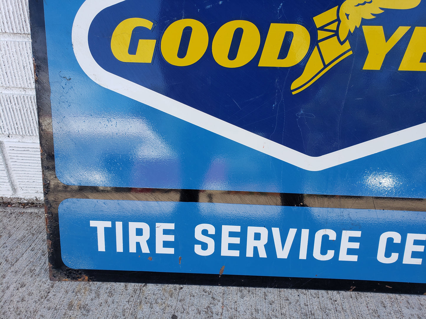 Goodyear Tire Service Center Double Sided Sign