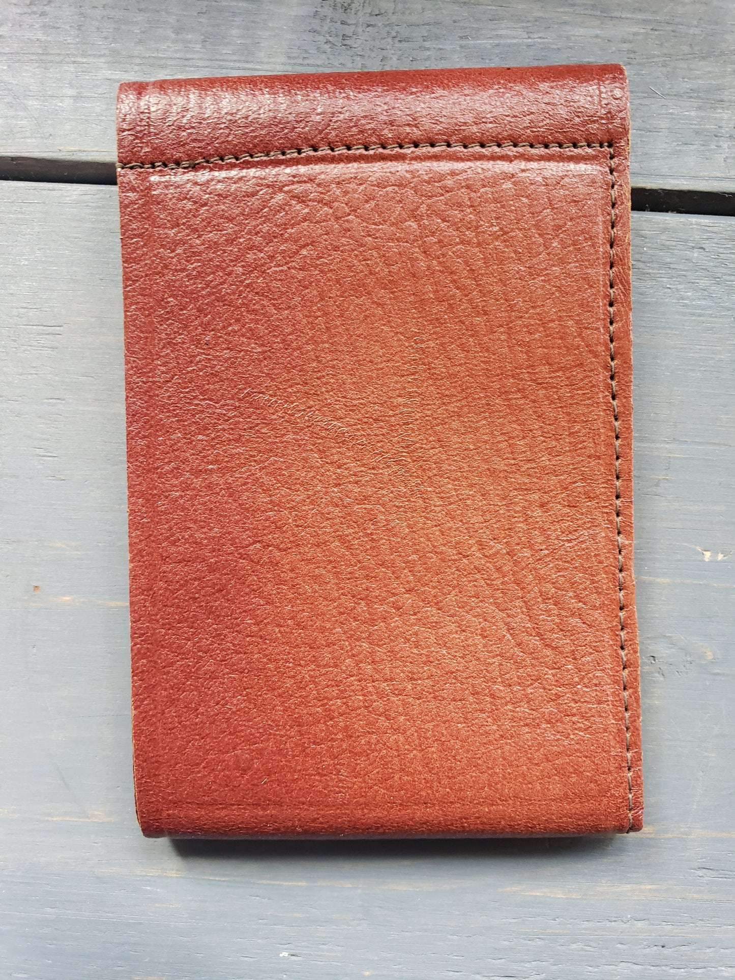 1950's Leather Wallet (Union State Bank Upton, WY)
