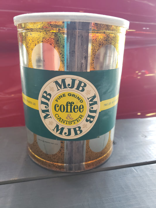 MJB Coffee tin