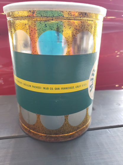 MJB Coffee tin