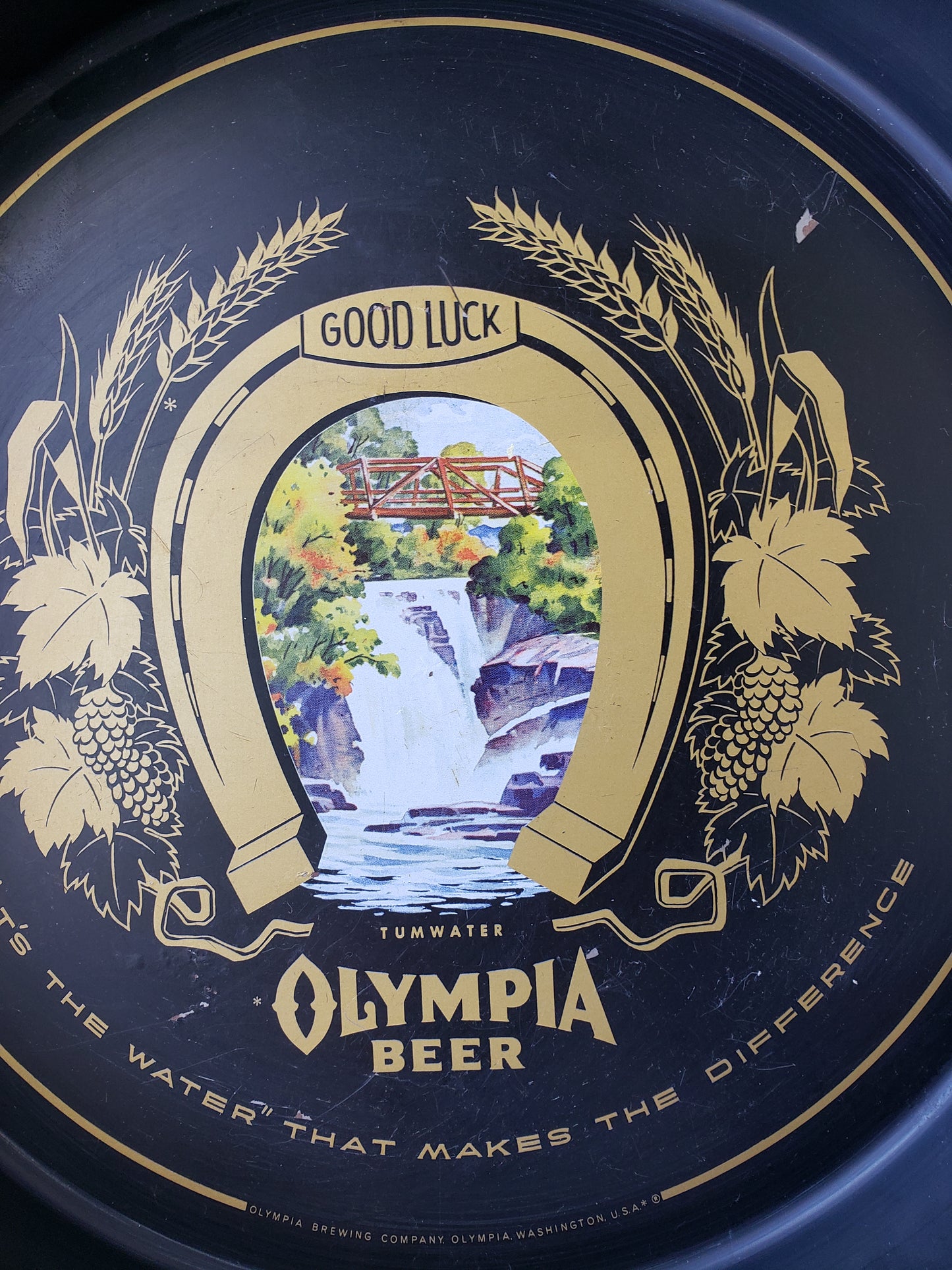 Olympia Beer Tray