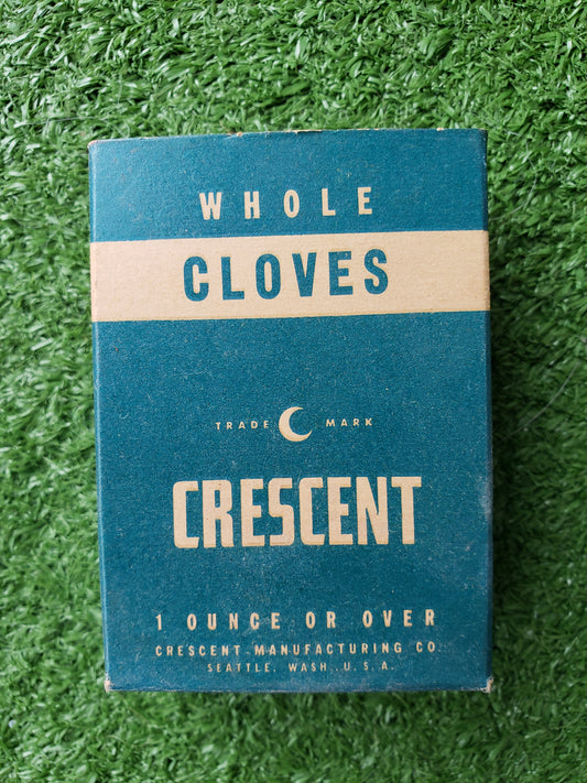 Crescent Whole Cloves box