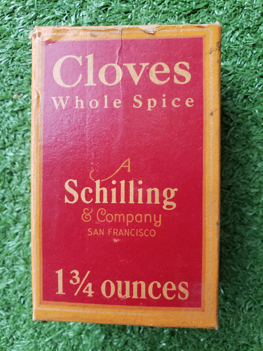 Schilling Cloves box
