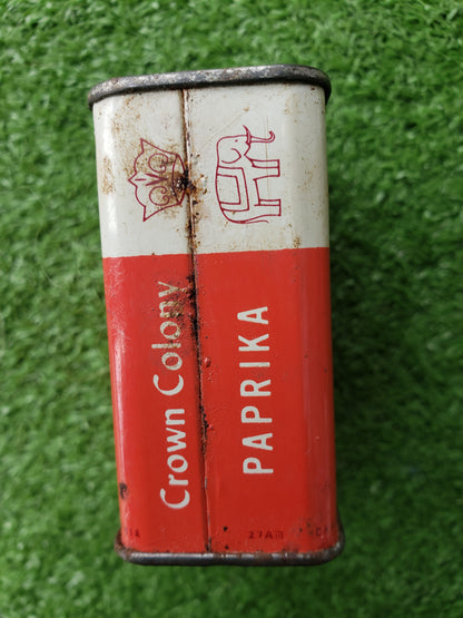 Crown Colony Paprika tin
