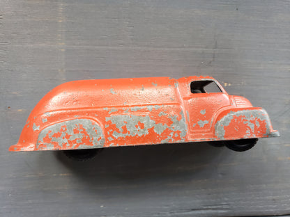 Red Tootsietoy Gasoline Truck