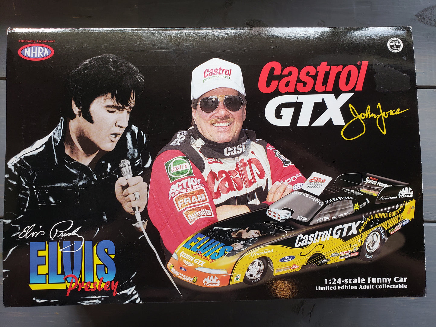 1998 John Force funny car Elvis Presley edition