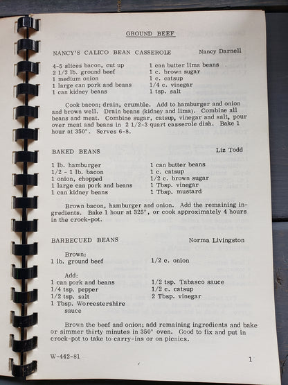Weston County Cowbelles Beef Cookbook (1981)