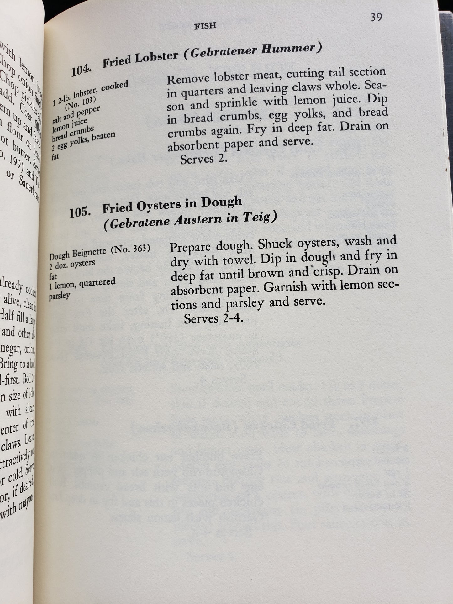 German Cookery Cook book