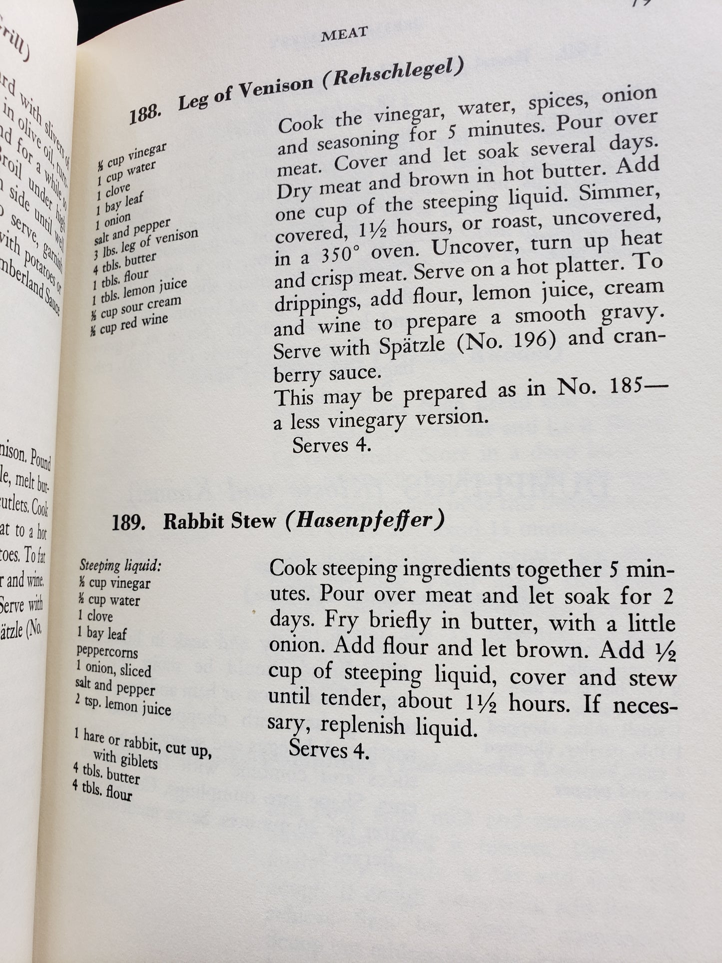 German Cookery Cook book