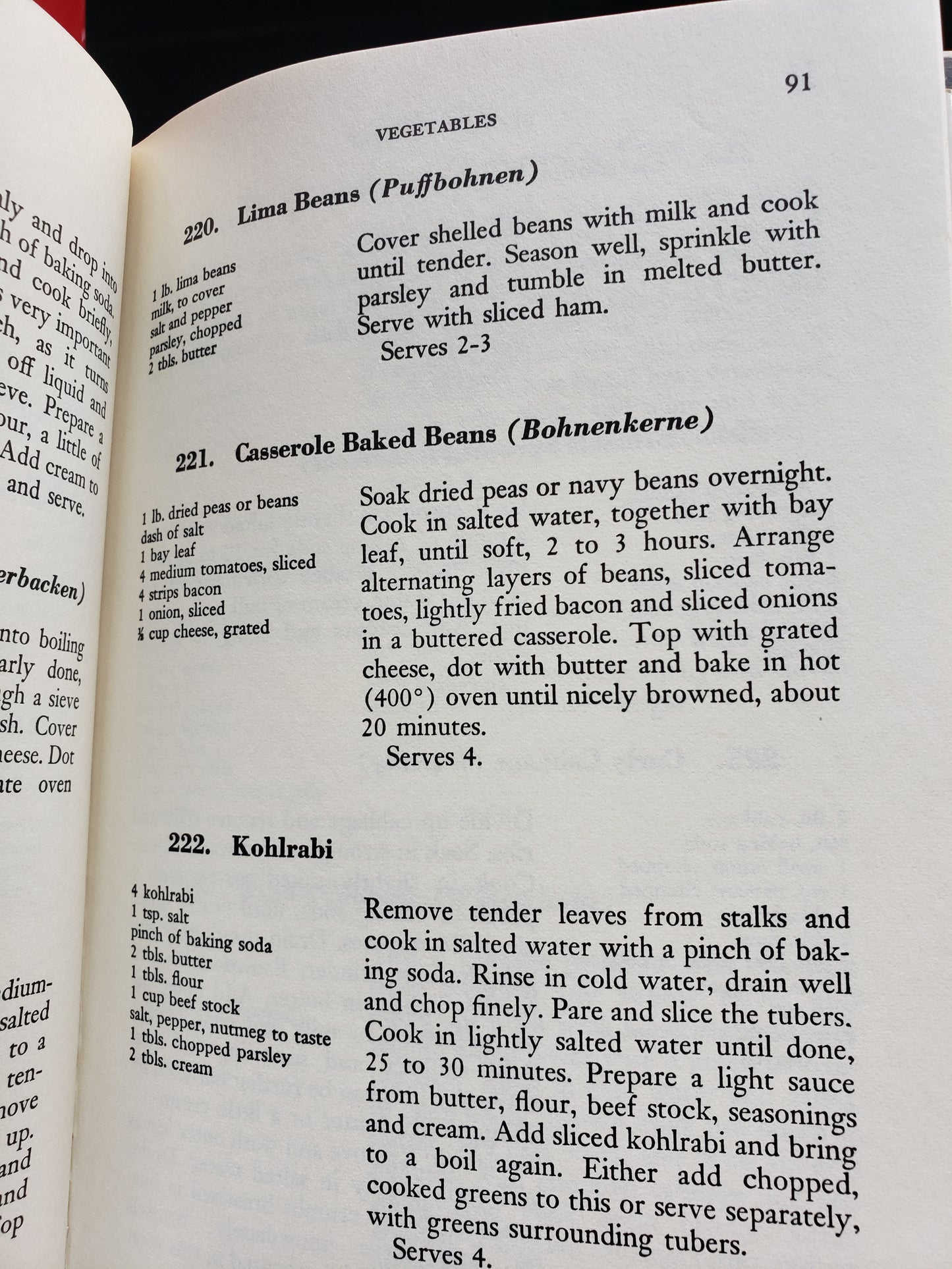 German Cookery Cook book