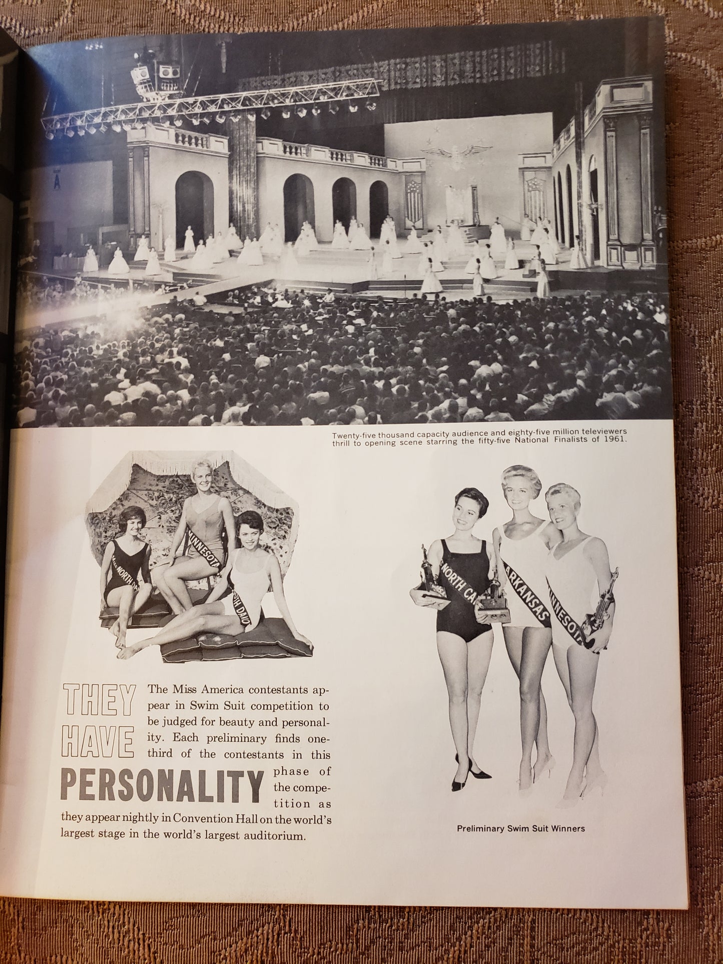 1962 Miss South Dakota Pageant Book