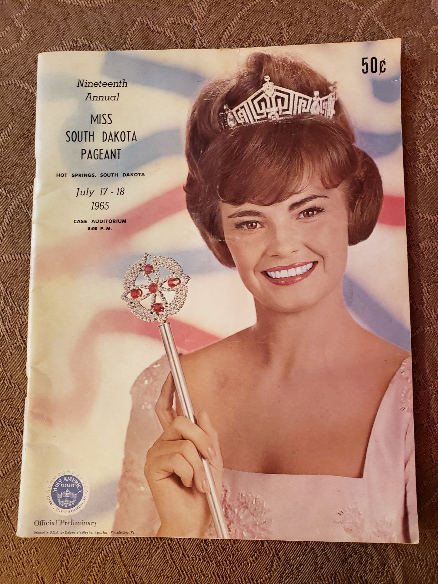 1965 Miss South Dakota Pageant book