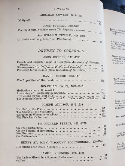 Standard English Prose (1903) Bacon to Stevenson