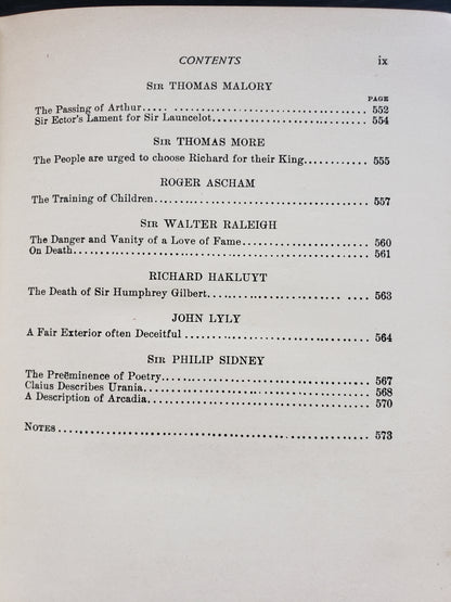 Standard English Prose (1903) Bacon to Stevenson