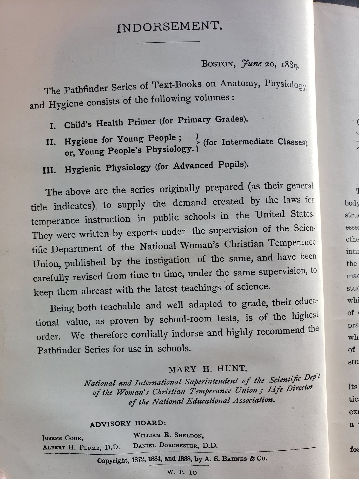 Steele's Sciences PHYSIOLOGY (1889)