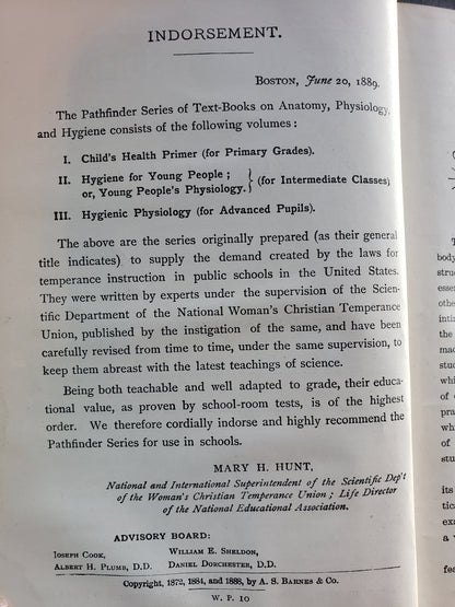 Steele's Sciences PHYSIOLOGY (1889)