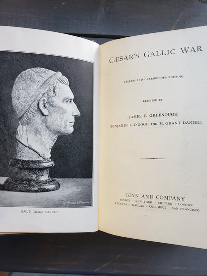 Caesar's Gallic War 1898 (Allen and Greenough's Edition)
