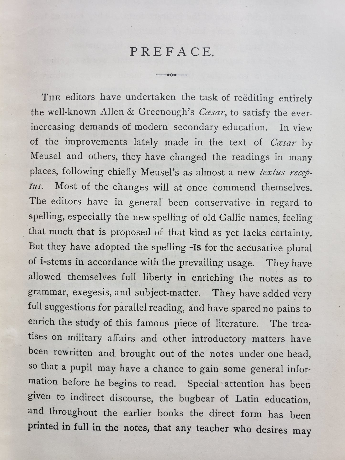 Caesar's Gallic War 1898 (Allen and Greenough's Edition)