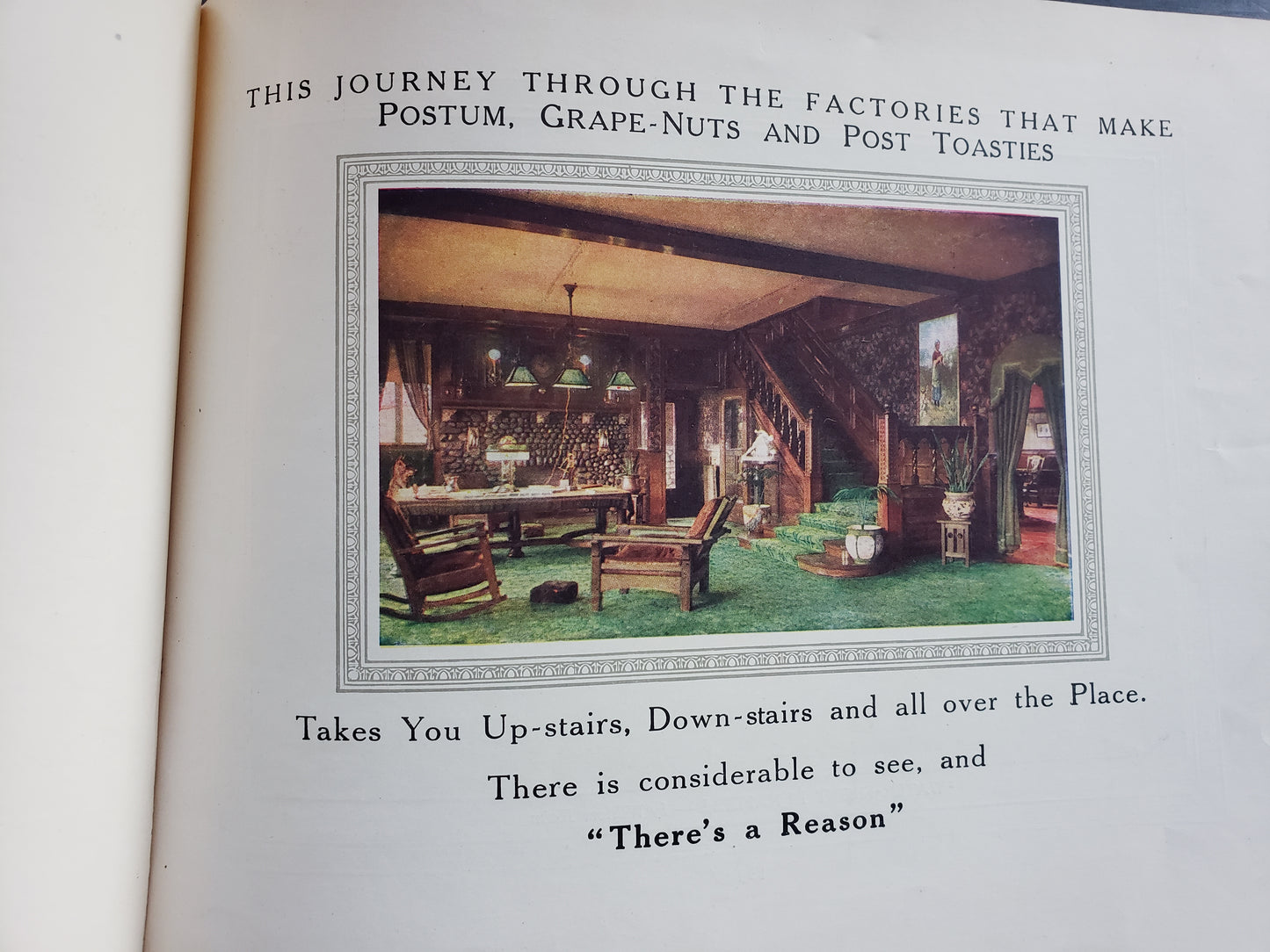 There's A Reason (1920s) about Postum Cereal Company