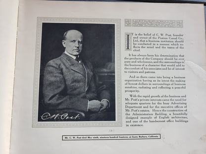 There's A Reason (1920s) about Postum Cereal Company