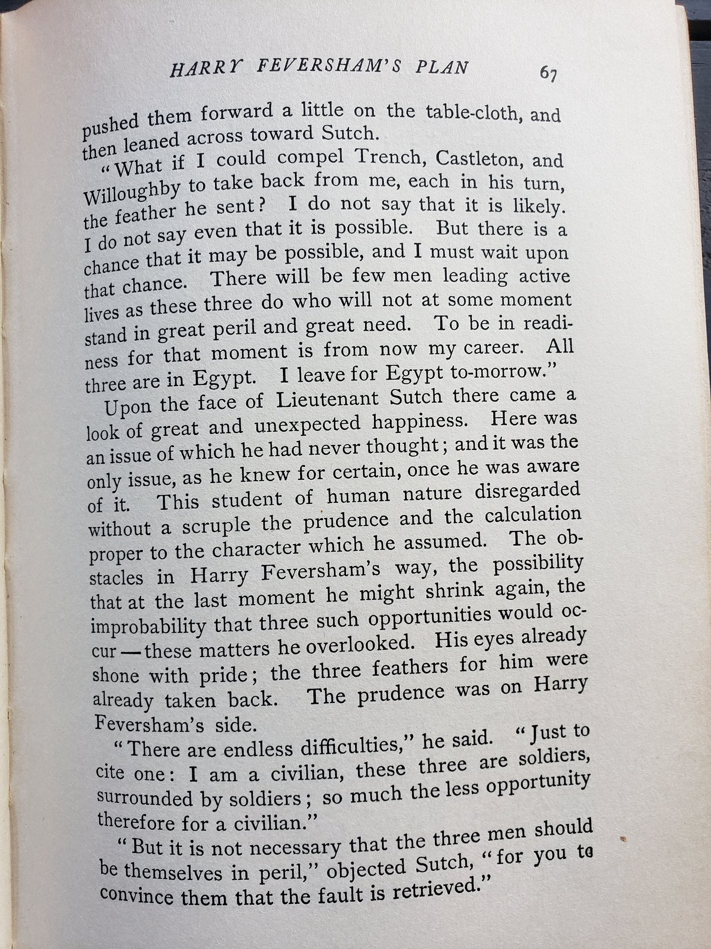 The Four Feathers (1910) by A.E.W. Mason