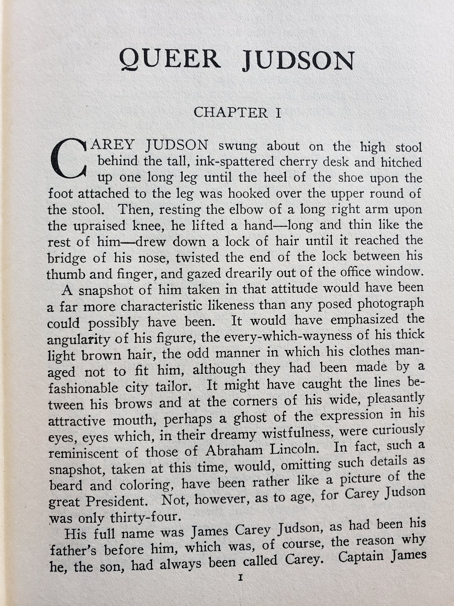 Queer Judson (1925) by Joseph C. Lincoln