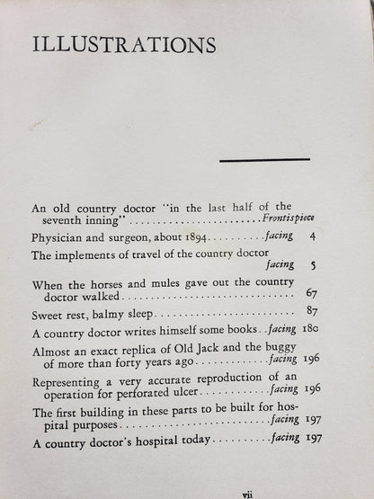 The Horse and Buggy Doctor (1938) by Arthur E. Hertzler MD