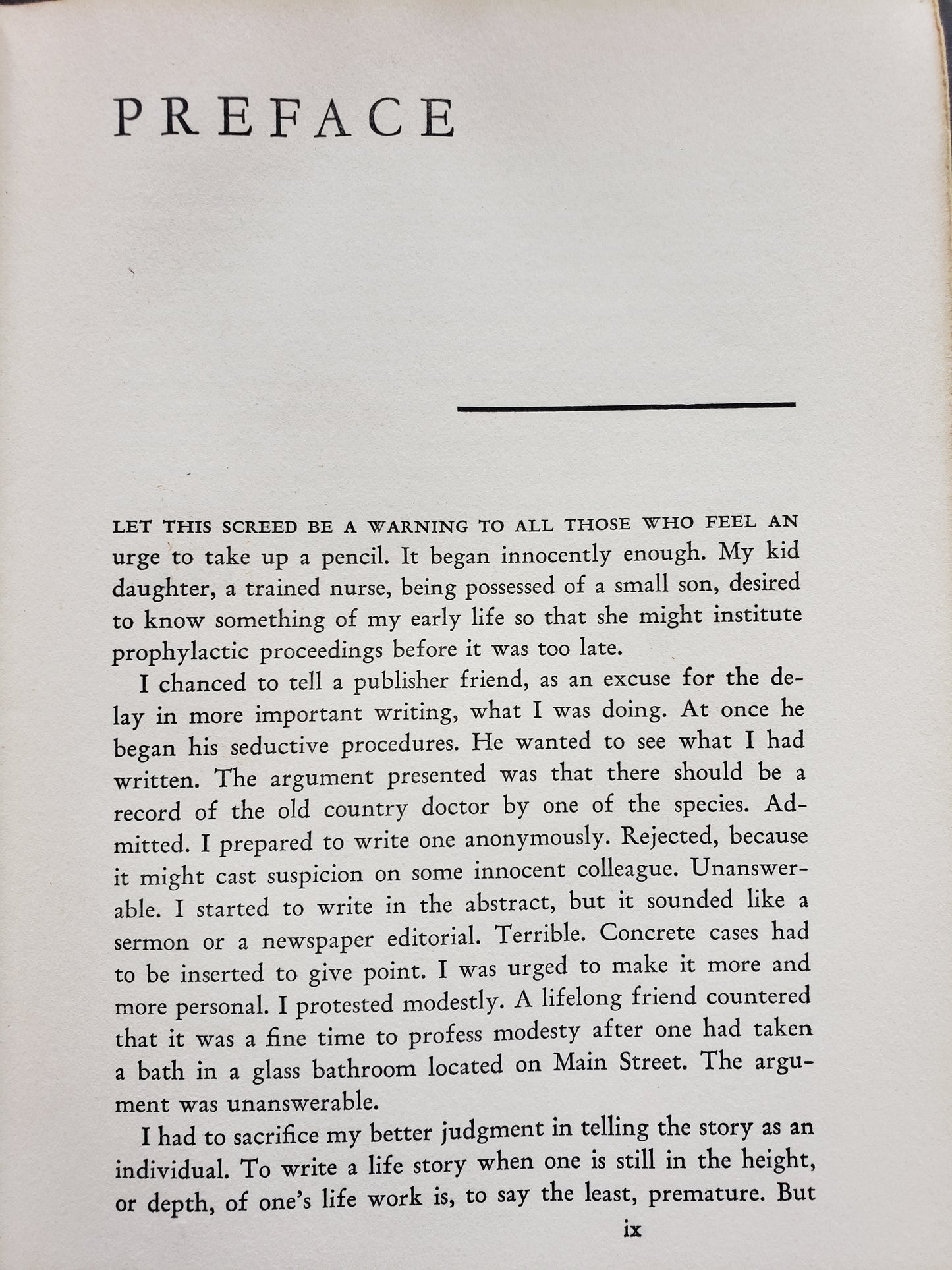The Horse and Buggy Doctor (1938) by Arthur E. Hertzler MD