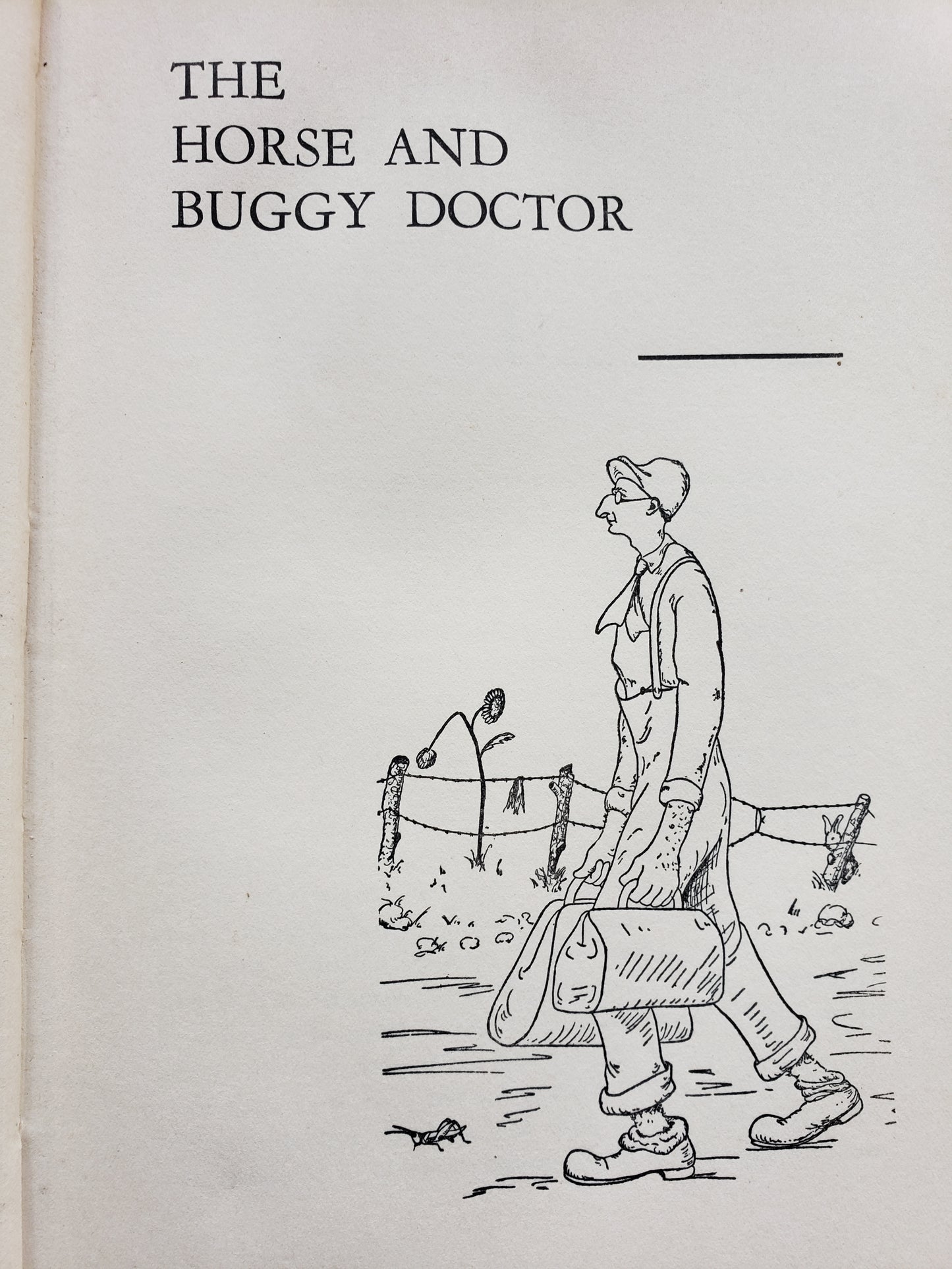 The Horse and Buggy Doctor (1938) by Arthur E. Hertzler MD