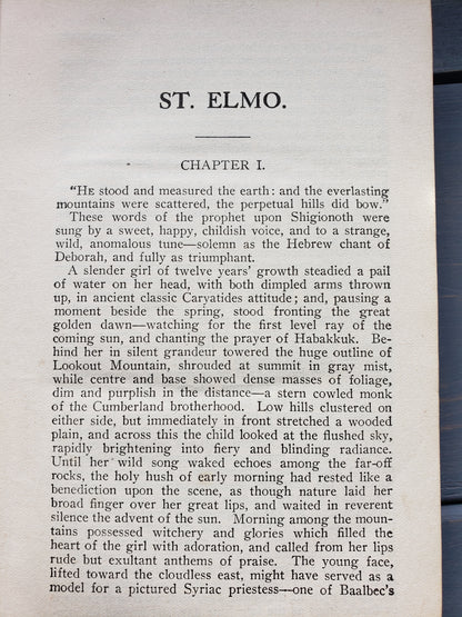 St. Elmo (1866) by Augusta J. Evans