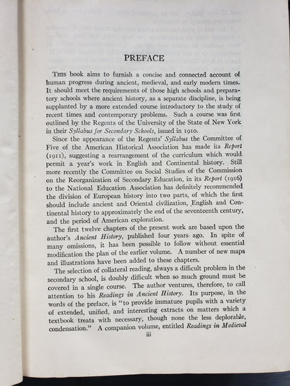 Early European History (1917)