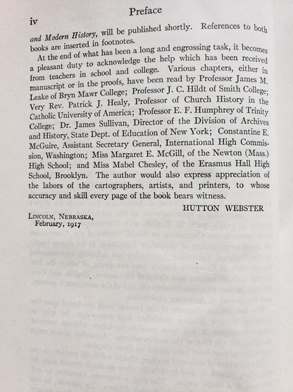 Early European History (1917)
