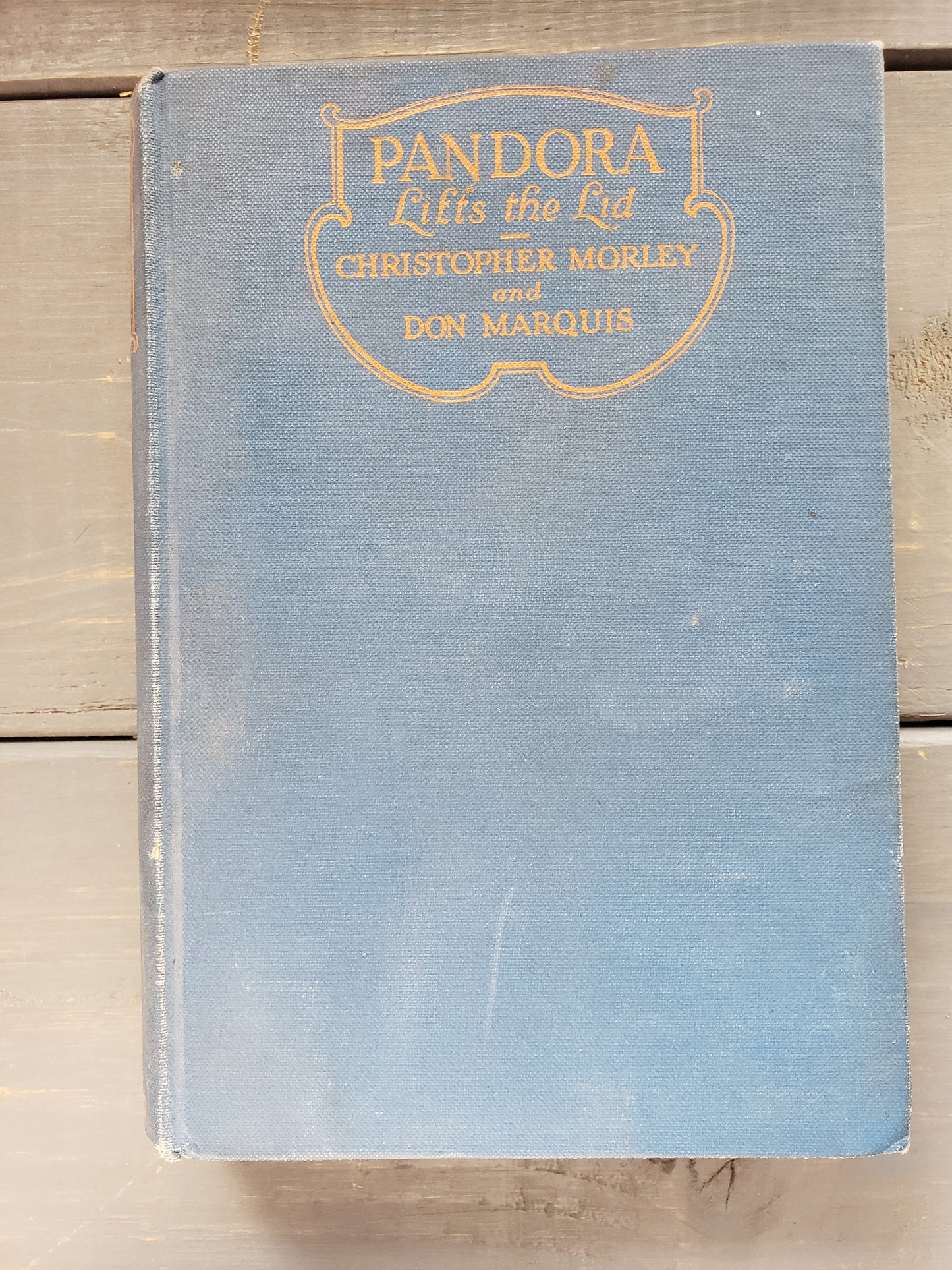 Pandora Lifts the Lid (1924) by Christopher Morley and Don Marquis