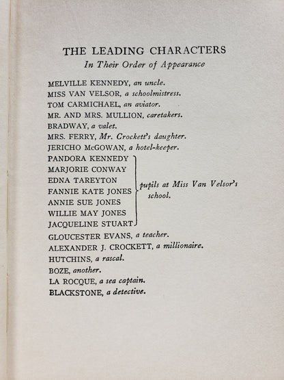 Pandora Lifts the Lid (1924) by Christopher Morley and Don Marquis