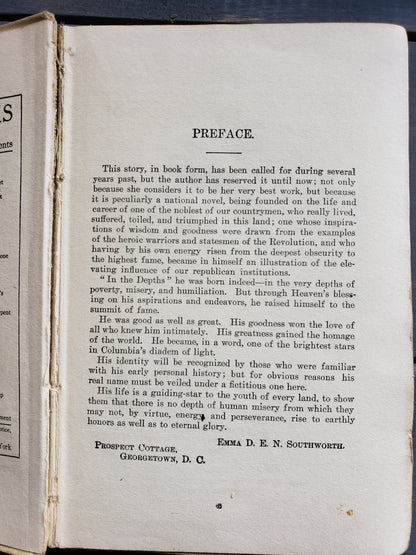 Ishmael by Mrs. Emma Southworth (early 1900s)